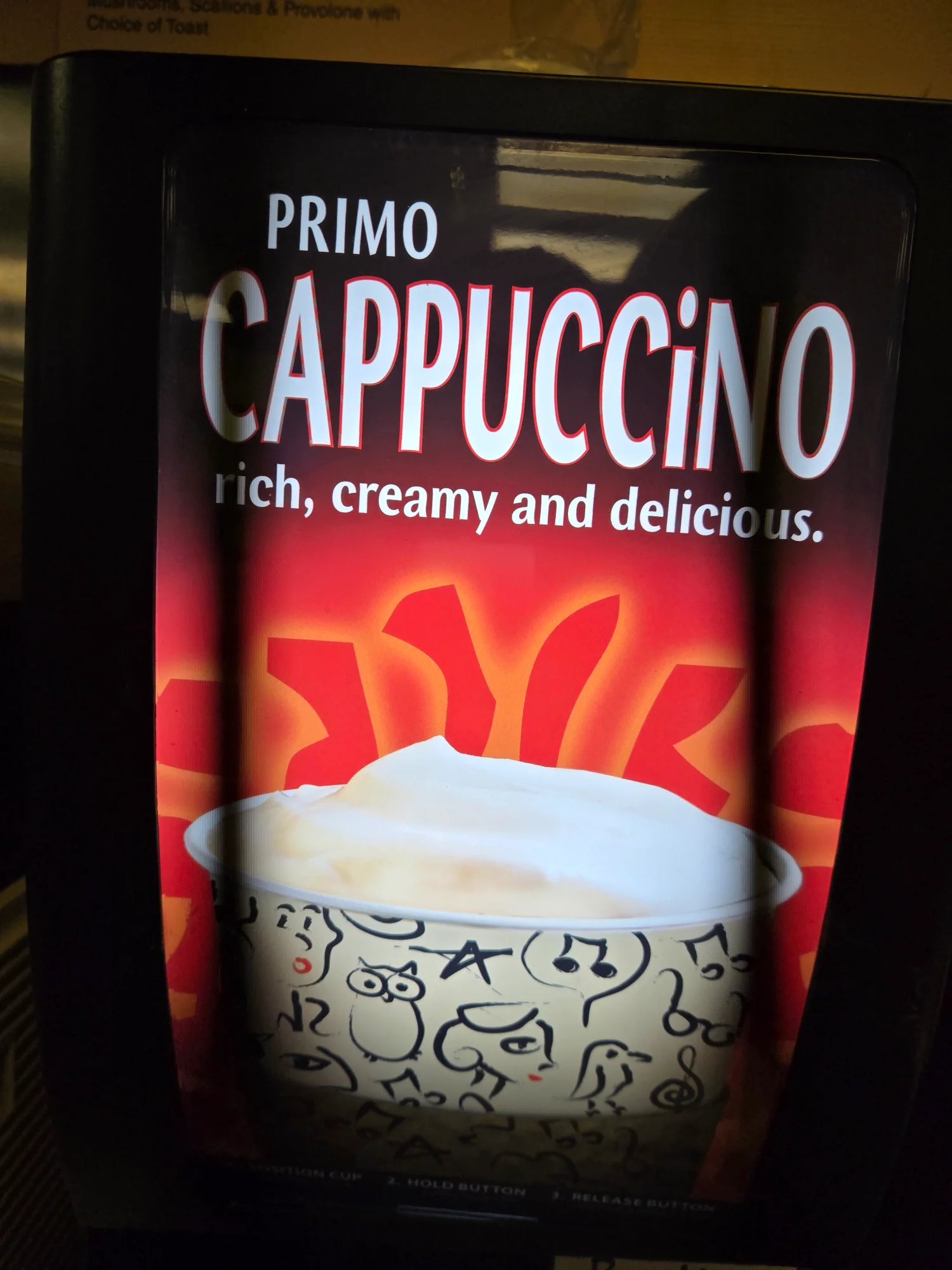 Hot Chocolate/Vanilla Cappuccino